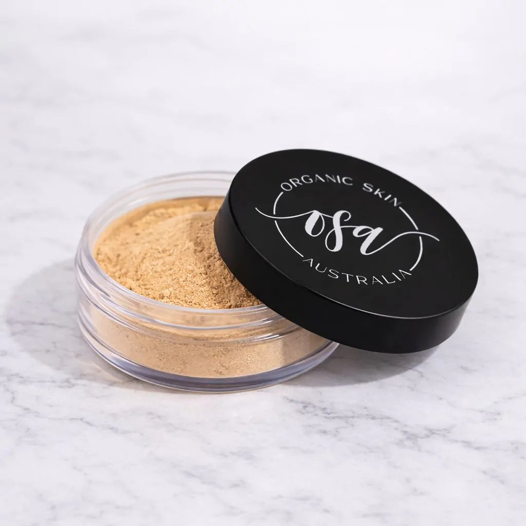 Mineral Powder Foundation with SPF15 – Honey