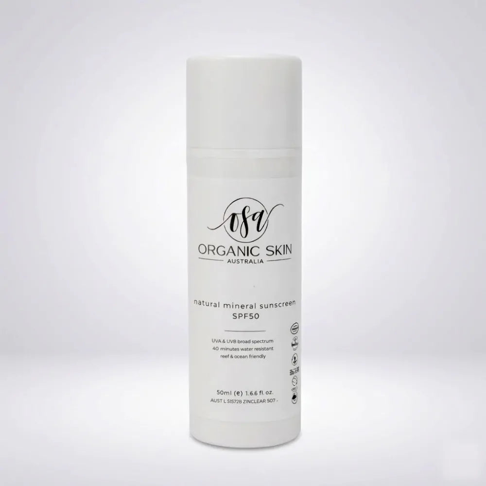 Natural Mineral Sunscreen SPF50 – 50ml