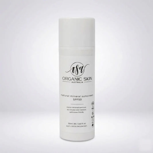 Natural Mineral Sunscreen SPF50 – 50ml