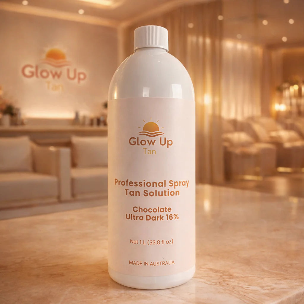 Professional Spray Tan Solution - Green - Dark (14%)
