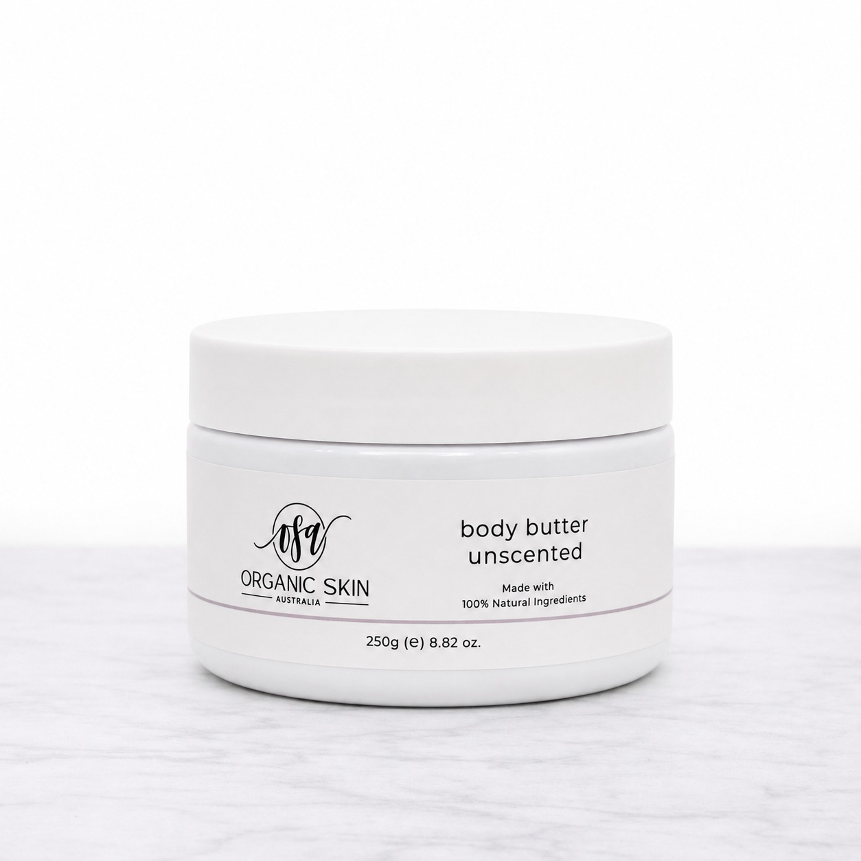 Body Butter - Unscented 250g