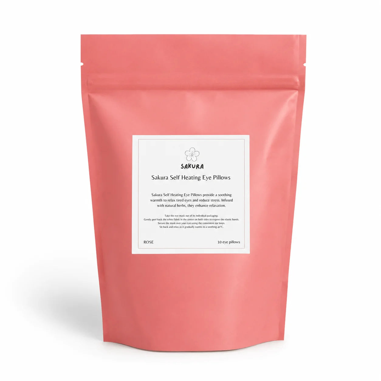 Sakura Self Heating Eye Pillows